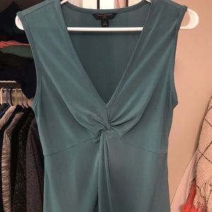 Women’s Banana Republic green dress tank